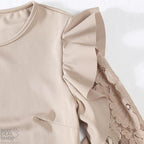 Blusa Feminina Babados Floral